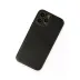 İphone 13 Pro Max Kılıf Coco Deri Silikon Kapak - Siyah 2