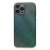 İphone 13 Pro Max Kılıf Coco Karbon Silikon - Mavi 1