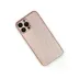 İphone 13 Pro Max Kılıf Coco Karbon Silikon - Pembe 3