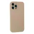 İphone 13 Pro Max Kılıf Nano İçi Kadife Silikon - Pudra 3