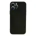 İphone 13 Pro Max Kılıf Nano İçi Kadife Silikon - Siyah 1