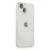 iPhone 14 Kılıf Luko Lens Silikon - Gümüş 2