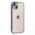 iPhone 14 Kılıf Razer Lensli Silikon - Mor 2