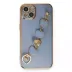 iPhone 14 Plus Kılıf Esila Silikon - Gri 2