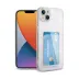 iPhone 14 Plus Kılıf Kart Şeffaf Silikon - Şeffaf 1