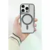 İphone 14 Pro Kılıf Boyi Magsafe Silikon Kapak - Siyah 2