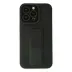 iPhone 14 Pro Kılıf Mega Standlı Silikon - Siyah 1