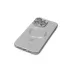 iPhone 14 Pro Kılıf Moshi Lens Magneticsafe Silikon - Gümüş 4