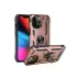 iPhone 14 Pro Kılıf Sofya Yüzüklü Silikon Kapak - Rose 2