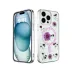 İphone 14 Pro Max Kılıf Daisy Simli Magsafe Kapak - Mor 1