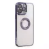 iPhone 14 Pro Max Kılıf Slot Silikon - Mor 2
