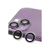 İphone 14 Raze Metal Kamera Lens - Gümüş 1