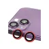 İphone 14 Raze Metal Kamera Lens - Kırmızı 1