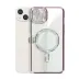iPhone 15 Kılıf Joke Simli Magneticsafe Kılıf - Derin Mor 3