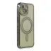 iPhone 15 Kılıf Joke Simli Magneticsafe Kılıf - Gri 1