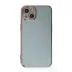 iPhone 15 Kılıf Volet Silikon - Açık Yeşil 1