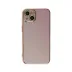 iPhone 15 Kılıf Volet Silikon - Mor 1