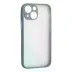 iPhone 15 Plus Kılıf Montreal Silikon Kapak - Gri 2
