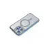 iPhone 15 Pro Kılıf Joke Simli Magneticsafe Kılıf - Mavi 2