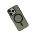 iPhone 15 Pro Kılıf Lodos Magneticsafe Mat Kapak - Siyah 3