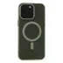 iPhone 15 Pro Kılıf Lodos Magneticsafe Mat Kapak - Titan Gri 1