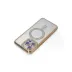 iPhone 15 Pro Max Kılıf Joke Simli Magneticsafe Kılıf - Gold 2