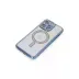 iPhone 15 Pro Max Kılıf Joke Simli Magneticsafe Kılıf - Mavi 3