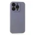 iPhone 15 Pro Max Kılıf Nano içi Kadife Silikon - Lila 1