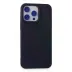 iPhone 15 Pro Max Kılıf Nano içi Kadife Silikon - Mor 1