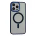 iPhone 15 Pro Max Kılıf Room Magneticsafe Silikon - Lacivert 1