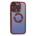 iPhone 15 Pro Max Kılıf Slot Silikon - Kırmızı 2