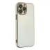 iPhone 15 Pro Max Kılıf Volet Silikon - Beyaz 3