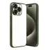 İphone 15 Pro Max Razer Lensli Silikon - Yeşil 1