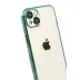 İphone 15 Razer Lensli Silikon - Yeşil 3