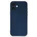 İphone 16 Kılıf First Silikon - Lacivert 3