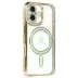 İphone 16 Kılıf Joke Simli Magneticsafe Kılıf - Gold 1