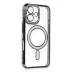 İphone 16 Kılıf Joke Simli Magneticsafe Kılıf - Siyah 3
