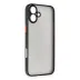 İphone 16 Kılıf Montreal Silikon Kapak - Siyah 2
