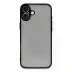 İphone 16 Plus Kılıf Montreal Silikon Kapak - Siyah 1