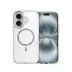 İphone 16 Plus Live Diamond Magsafe Kapak - Şeffaf 1