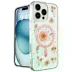 İphone 16 Pro Kılıf Daisy Simli Magsafe Kapak - Pembe 1