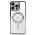 İphone 16 Pro Kılıf Joke Simli Magneticsafe Kılıf - Derin Mor 2