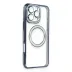 İphone 16 Pro Max Kılıf Joke Simli Magneticsafe Kılıf - Lacivert 2