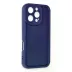 İphone 16 Pro Max Kılıf Viera Silikon - Lacivert 2