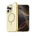 İphone 16 Pro Max Live Diamond Magsafe Kapak - Sarı 1