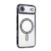 İphone 17 Air Joke Simli Magneticsafe Kılıf - Derin Mor 2