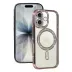 İphone 17 Joke Simli Magneticsafe Kılıf - Pembe 1