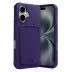 İphone 17 Kelvin Kartvizitli Silikon - Derin Mor 1
