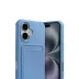 İphone 17 Kelvin Kartvizitli Silikon - Mavi 2