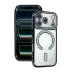 İphone 17 Pro Joke Simli Magneticsafe Kılıf - Derin Mor 1